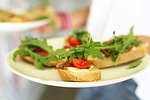 italian cuisine, eating, a sandwich