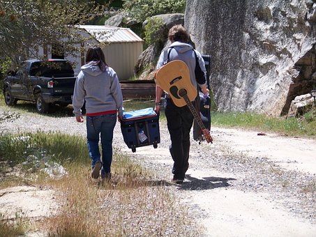 Free Walk Guitar photo and picture