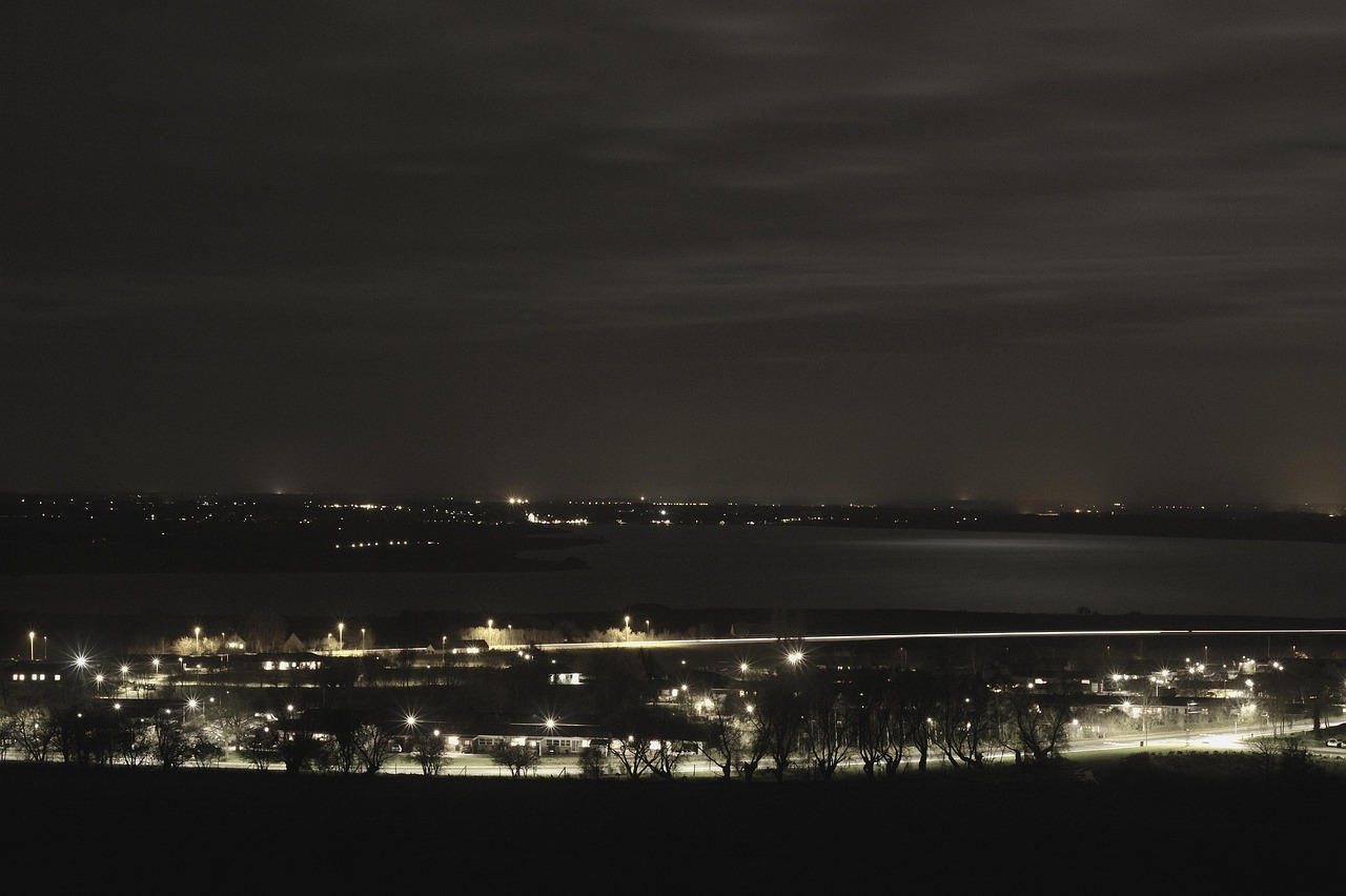 Midnight Town Infrastructure Free Photo On Pixabay Pixabay