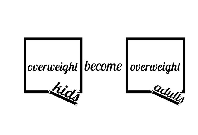 Free remove overweight children illustration