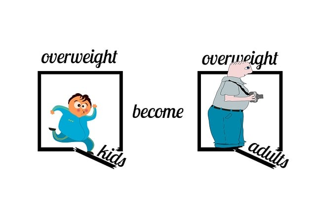 Free remove overweight children illustration