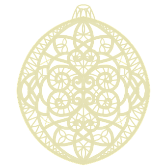 Free Bauble Lace illustration and picture