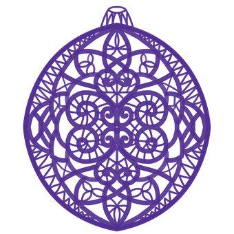 Free Bauble Lace illustration and picture