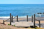 water, sea, bridge