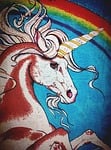 horse, paint, cloth