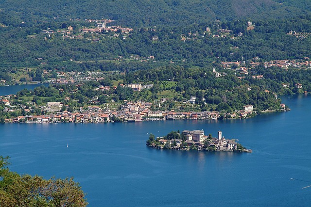 Orta Sø, Giulio, Cusio, Italien, Ø
