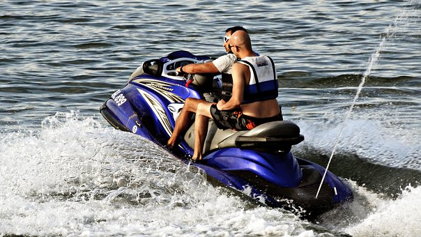 Jetski, Water, Stromen, Natuur