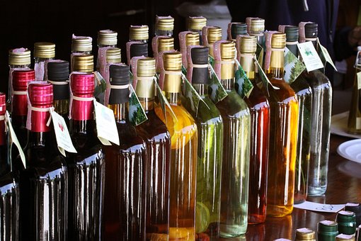 Flasker, At Farve, Glas, Gennemsigtig