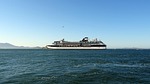 cruise liner, ship, water front