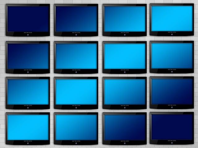 Download free HD stock image of Monitor Monitor Wall Free monitor monitor wall large screen illustration