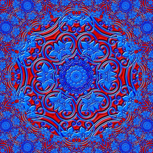 Hintergrund, Fraktale, Surreal, Design