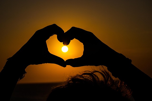 Free Sun Heart photo and picture