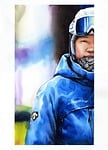 watercolor portrait, man, portraits