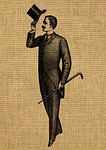 vintage, man, gentleman