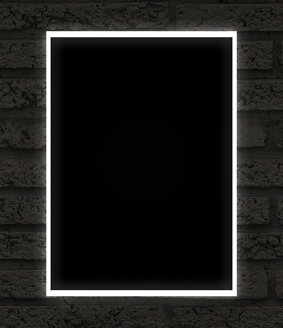 Download free HD stock image of Frame Black Free frame black neon illustration