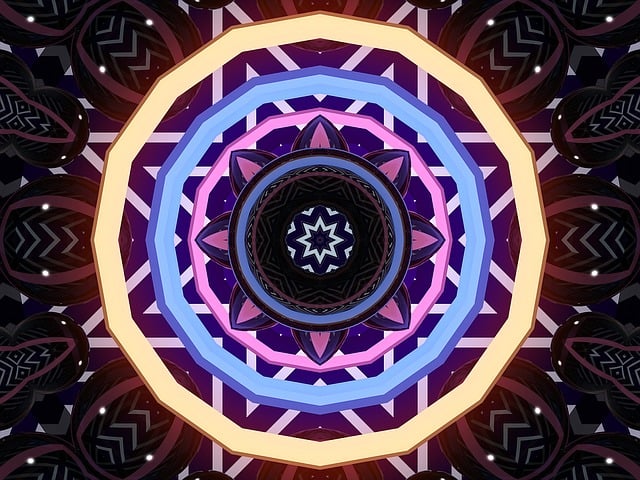 Free mandala art design illustration
