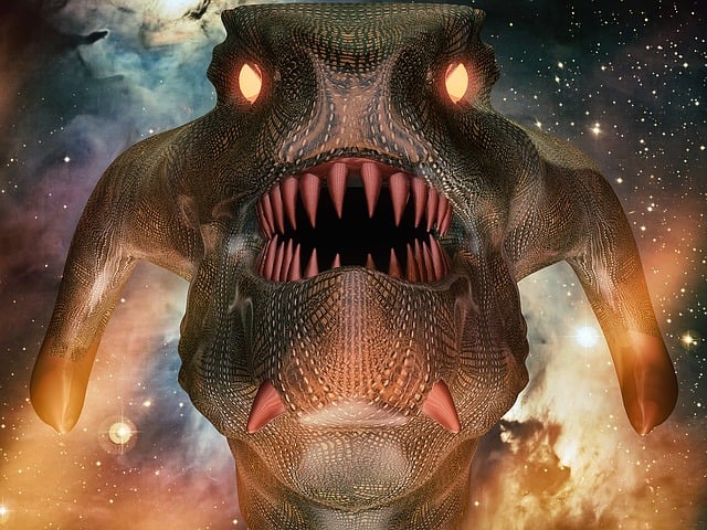 Free creature reptillian reptile illustration