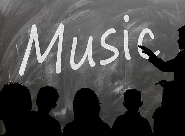 Free school board music illustration