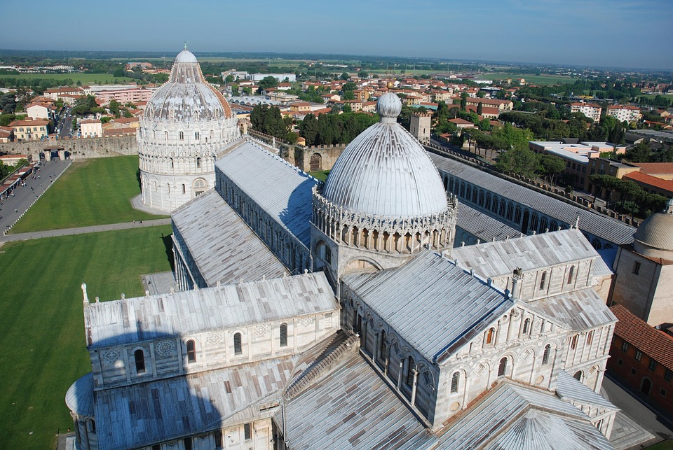 Vistas desde la Torre de Pisa