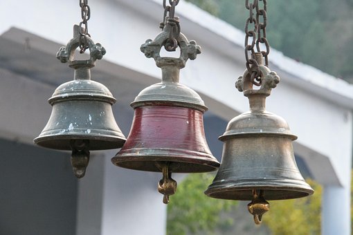 Bells, Temple Bells, Temple, Ancient, Hindu rituals, traditions, eastern religion