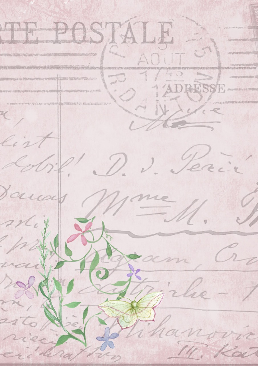 Download free HD stock image of Background Vintage Free background vintage postal illustration