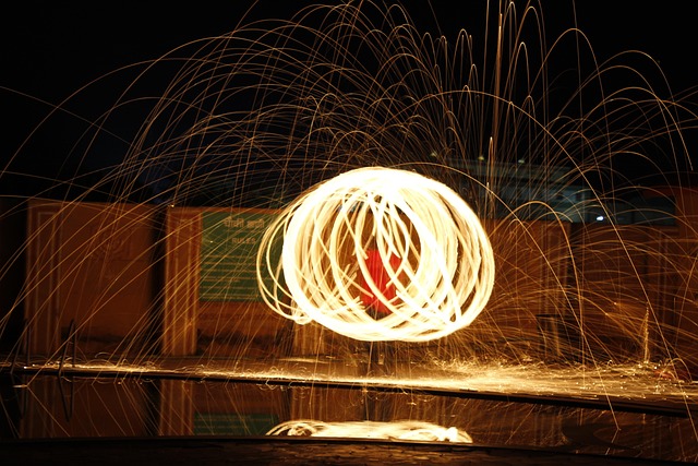 Free Steel Wool Fire photo and picture
