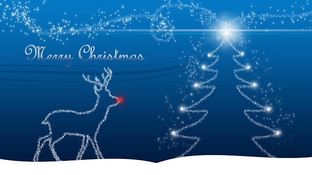 Weihnachten, Weihnachtskarte