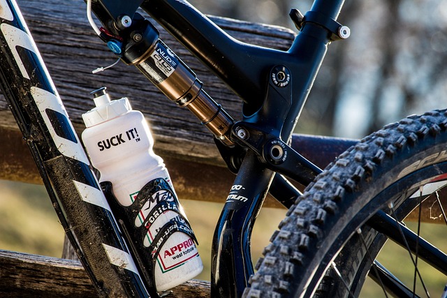 Free Mountain Bike Drinking Bottle photo and picture