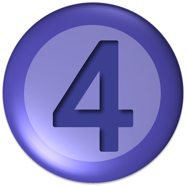 Free number four ball illustration