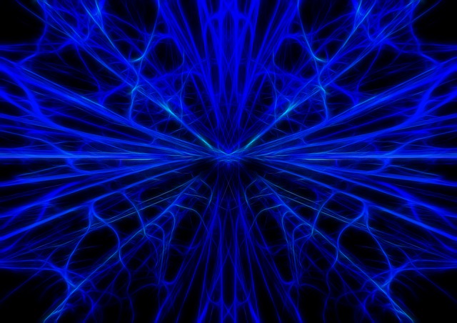 Hintergrund, Netz, Strahlen, Energie
