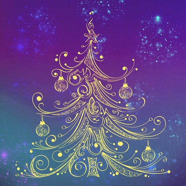 Free christmas fir tree christmas tree illustration