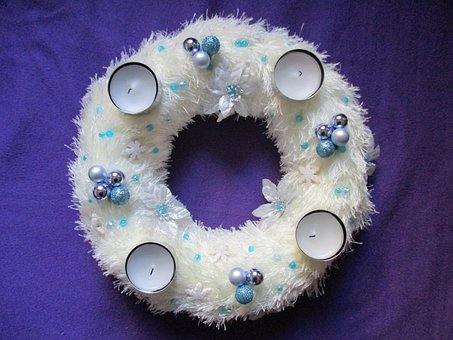 Adventskrans, Krans, Dør Krans, Advent