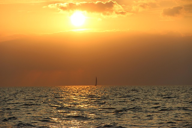 Free Sunset Sail photo and picture