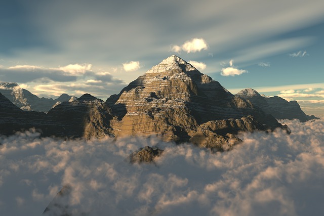 Free Mountain Sky photo and picture
