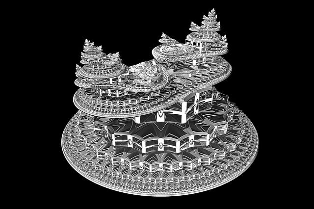 Download free HD stock image of Fractal Symmetry Free fractal symmetry 3d illustration