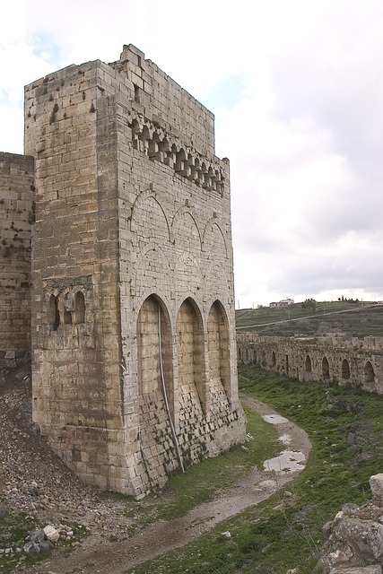 Free Krak Des Chevaliers Crusader photo and picture