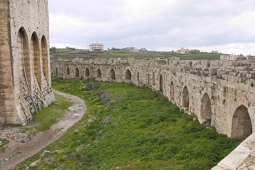 Free Krak Des Chevaliers Crusader photo and picture