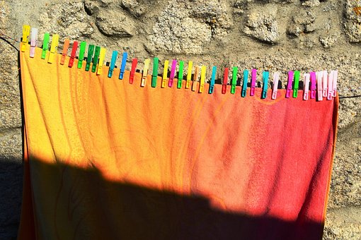 Free Sun Clothes Line photo and picture