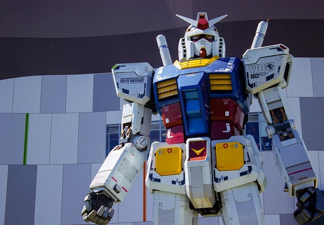 Tokyo, figure, giant and robot — photo by qgadrian