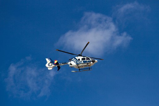Policía, Helicóptero, El Verano