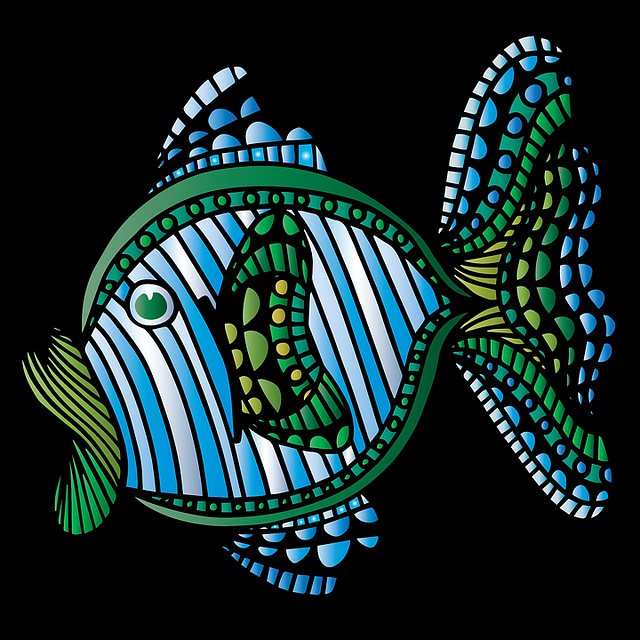 Free fish animal ocean illustration