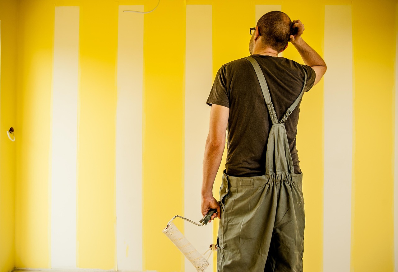 Building Painter Painting Free Photo On Pixabay