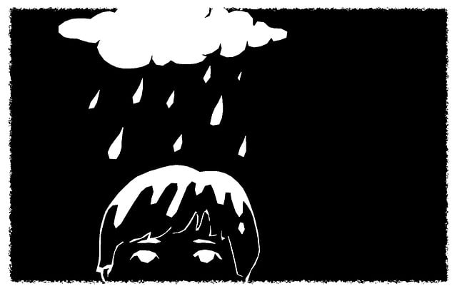 Free cloud nature rain illustration