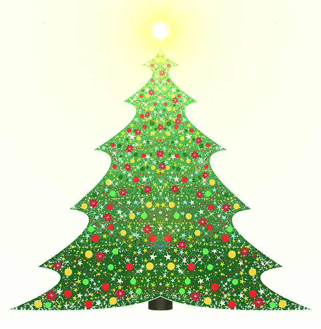 Julen, Helligdage, Juletræ, Baubles