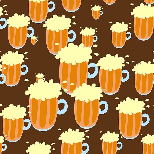 Free seamless tile wallpaper illustration