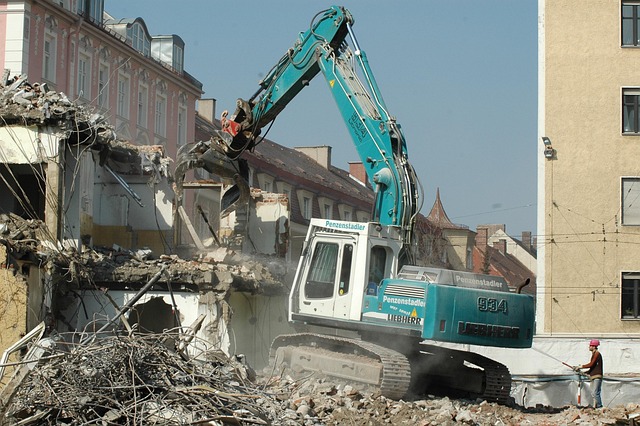 Aflysning, Byggeplads, Kran, Vand