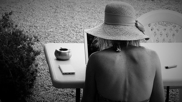 Free Woman The Back photo and picture