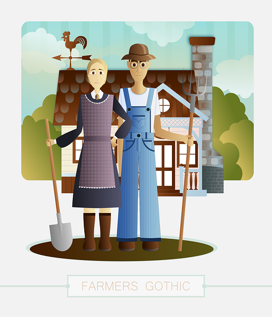 Free farmers gothic farmers tribute illustration