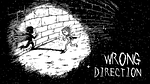 wrong direction, painting, night