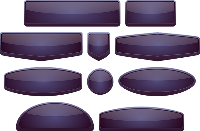 Free buttons glossy design elements illustration